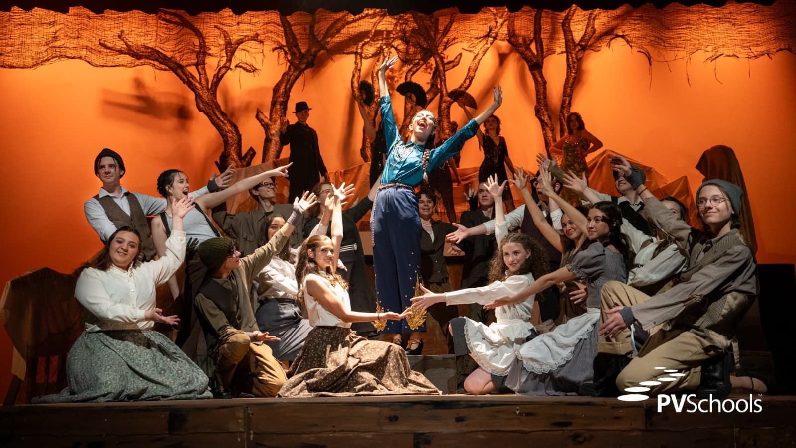 Hadestown performers