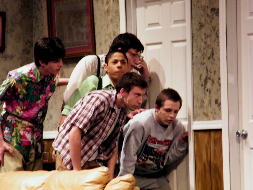 The Odd Couple production photo