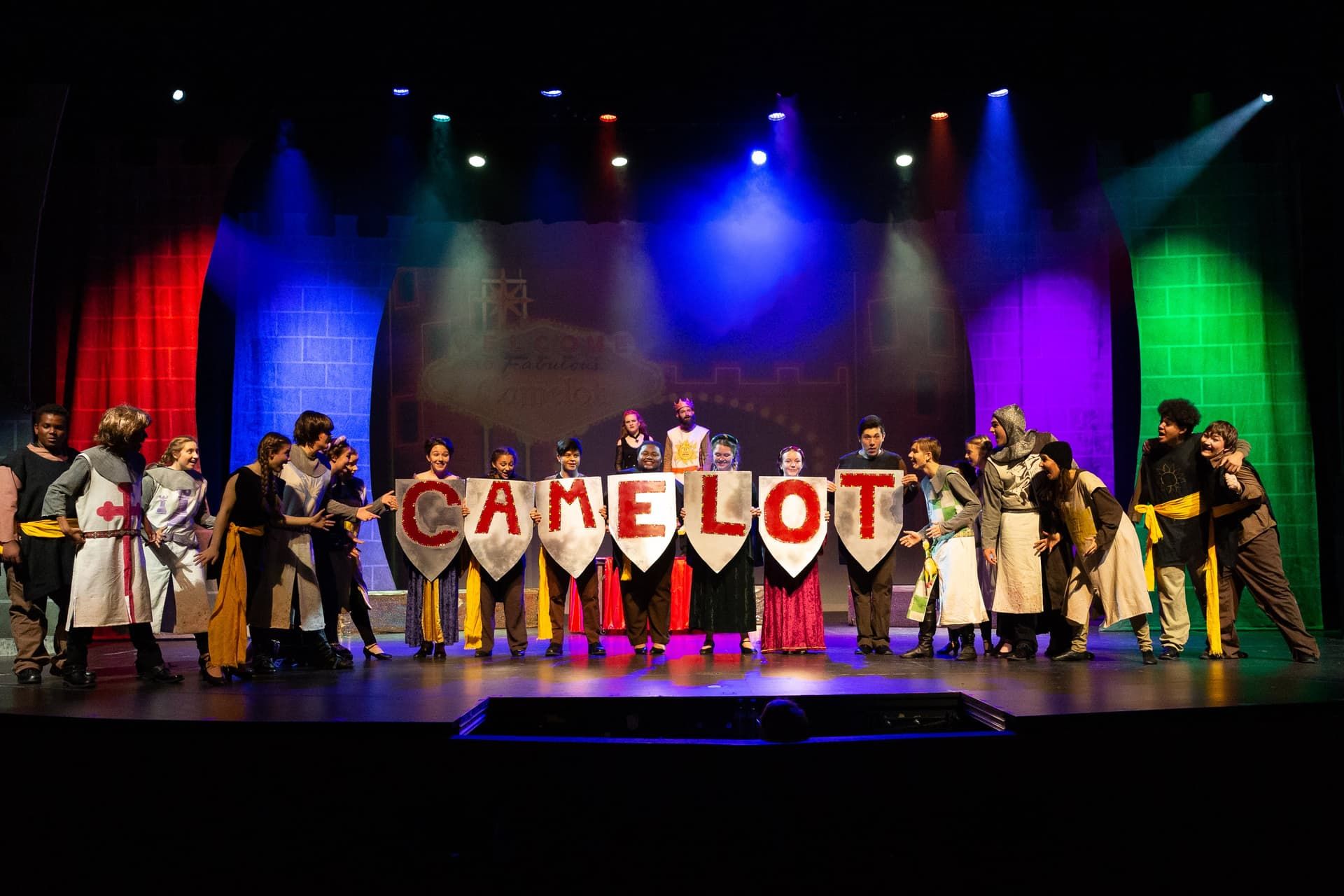 Spamalot production photo